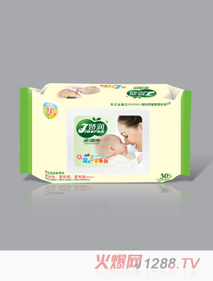 嬌潤嬰兒30片手口濕巾