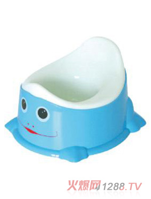 陽光兔嬰兒座便器藍色Z004