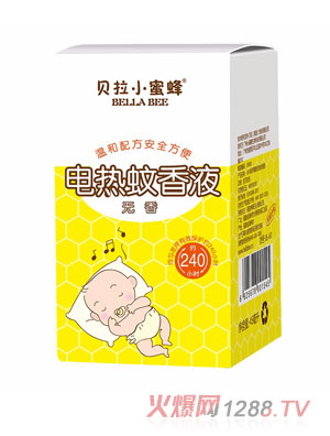 貝拉小蜜蜂電熱蚊香液（無(wú)香）