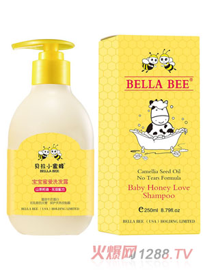 貝拉小蜜蜂寶寶蜜愛(ài)洗發(fā)露