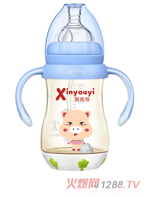 ��(y��u)�����ڻ��Ύ������б��Ԅ�ppsu��ƿ260ml �{(l��n)ɫ