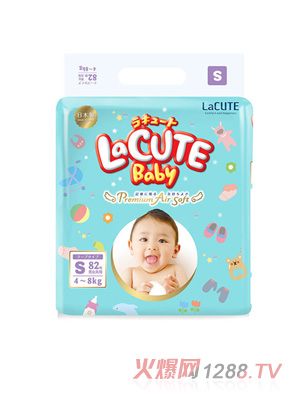樂(lè)可愛(ài)日本原裝新生兒紙尿褲-森林王子小號(hào)s82片(4-8kg)