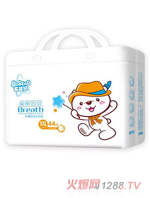 布袋熊嬰兒學(xué)步褲