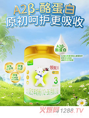 領(lǐng)賦羊youe配方羊奶粉(12-36月齡，3段)