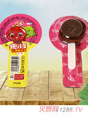 久思趣小星草莓山楂卷22g