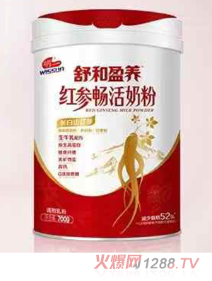 明一舒和盈養(yǎng)紅參暢活奶粉